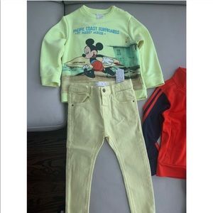 Zara pants and sweatshirt